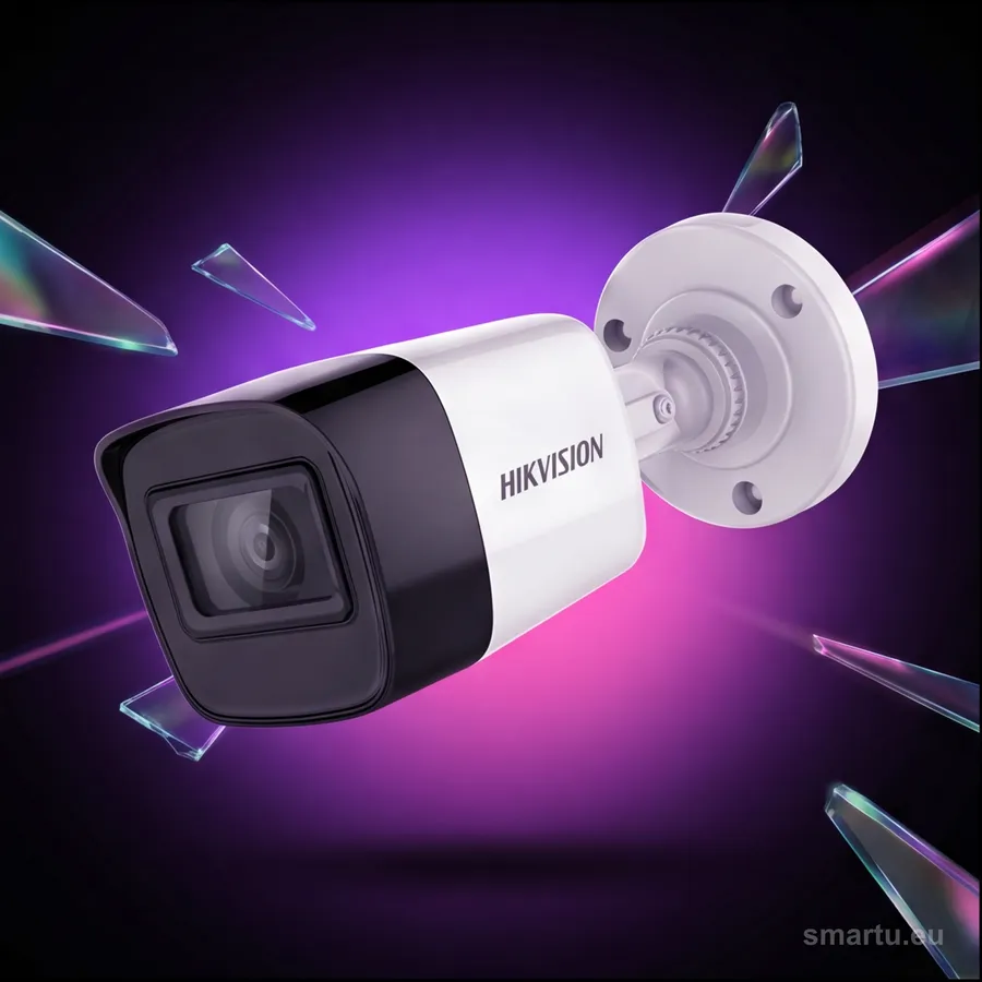 Kamera 4w1 Hikvision DS-2CE16U1T-ITF 2.8mm 8MP 4K tubowa IR 30m IP67 do monitoringu Kamera 4w1 Hikvision DS-2CE16U1T-ITF 2.8mm 8MP 4K tubowa IR 30m IP67 do monitoringu