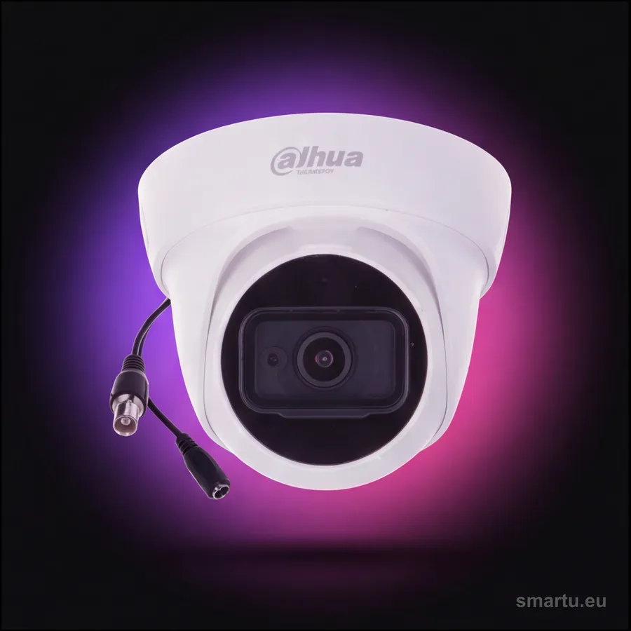 Kamera Dahua HAC-HDW1800TL-A-0280B kopułka 8MP 4K z mikrofonem, IR 30 m, IP67 Kamera Dahua HAC-HDW1800TL-A-0280B kopułka 8MP 4K z mikrofonem, IR 30 m, IP67