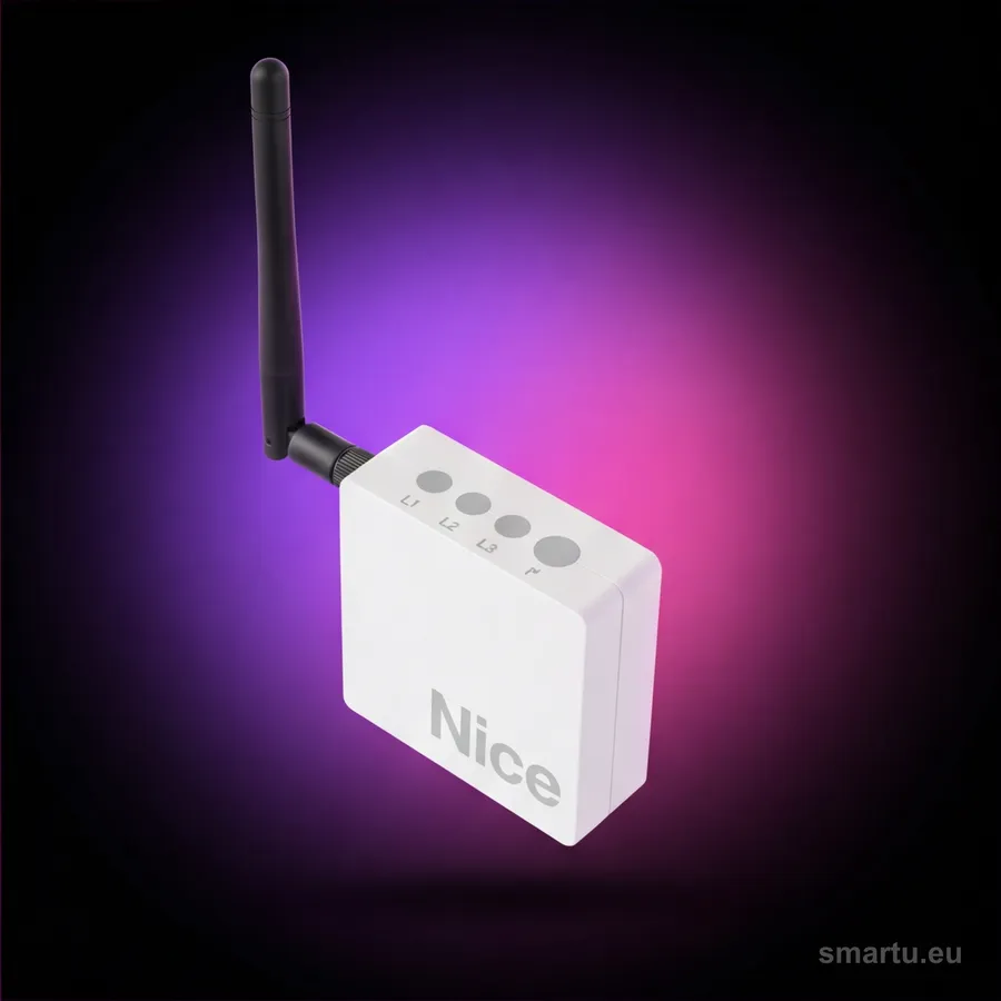 NICE IT4WIFI moduł Wi-Fi do sterowania automatyką bram, aplikacja MyNice, obsługa HomeKit i IFTTT NICE IT4WIFI moduł Wi-Fi do sterowania automatyką bram, aplikacja MyNice, obsługa HomeKit i IFTTT