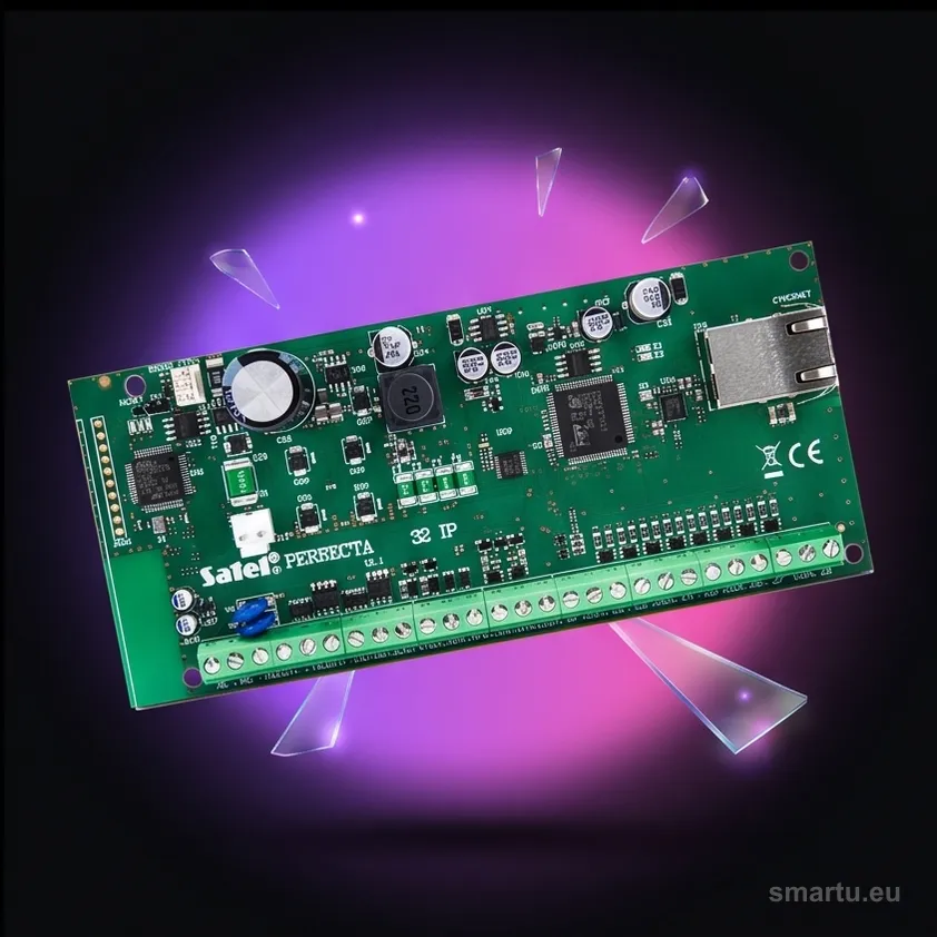 SATEL PERFECTA-IP 32 płyta główna centrali alarmowej Ethernet 8-32 wejść Grade 2 EN50131 SATEL PERFECTA-IP 32 płyta główna centrali alarmowej Ethernet 8-32 wejść Grade 2 EN50131