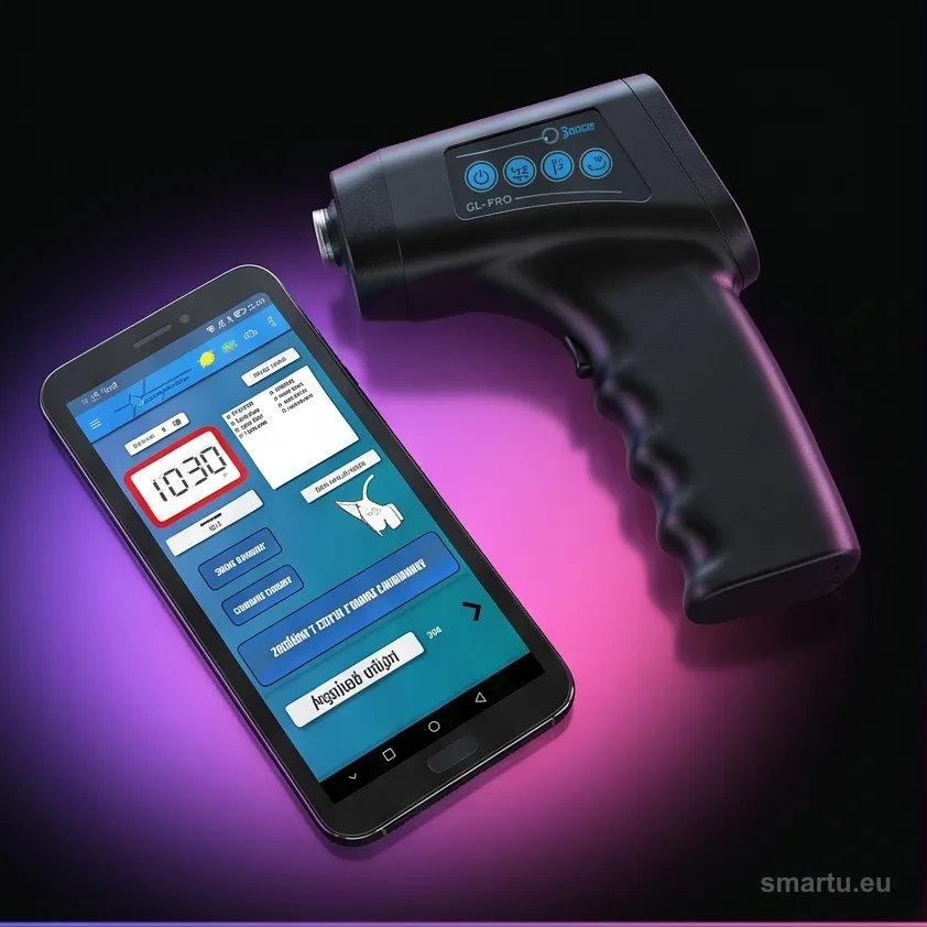 ProDig-Tech GL-PRO-SMART-FAZ miernik grubości lakieru, sonda Fe/NFe/Zn, Bluetooth, aplikacja ProDig-Tech GL-PRO-SMART-FAZ miernik grubości lakieru, sonda Fe/NFe/Zn, Bluetooth, aplikacja
