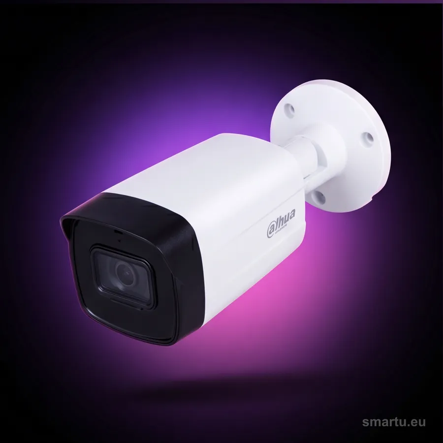 Dahua HAC-HFW1500TH-I8 kamera tubowa 5 Mpx HDCVI 4w1, IR 80 m, Starlight, IP67, obiektyw 3.6 mm Dahua HAC-HFW1500TH-I8 kamera tubowa 5 Mpx HDCVI 4w1, IR 80 m, Starlight, IP67, obiektyw 3.6 mm