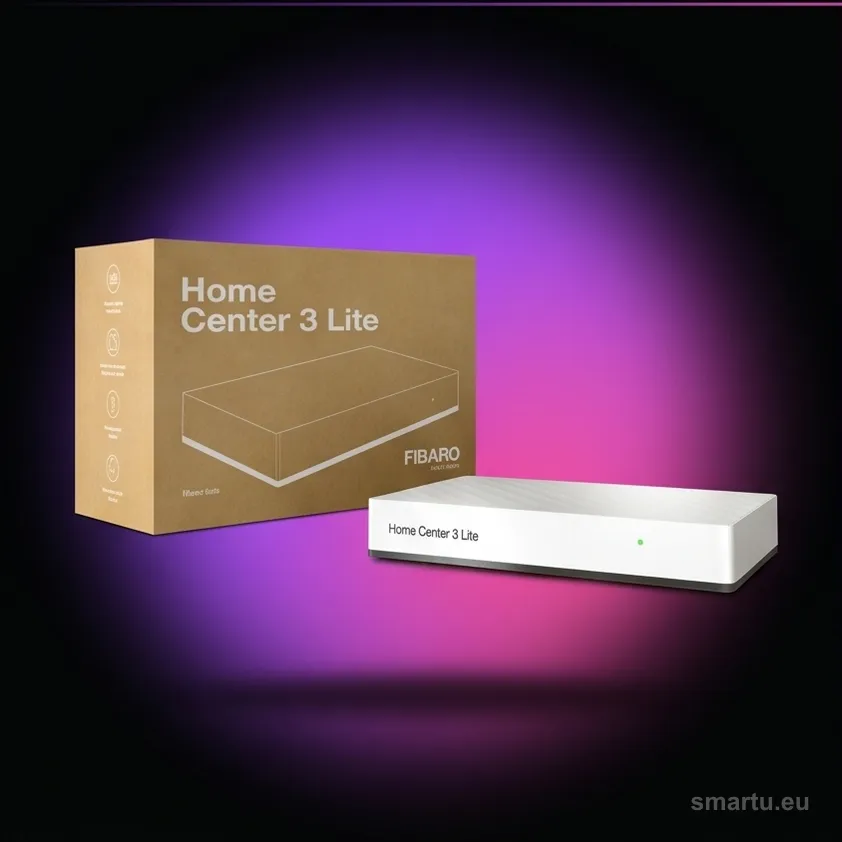 FIBARO Home Center 3 Lite HC3L-001 centralka Z-Wave smart home do 40 urzadzen FIBARO Home Center 3 Lite HC3L-001 centralka Z-Wave smart home do 40 urzadzen