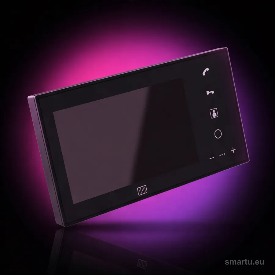 ACO INS-MP7 BK czarny monitor wideodomofonowy INSPIRO 7 cali LCD cyfrowy głośnomówiący