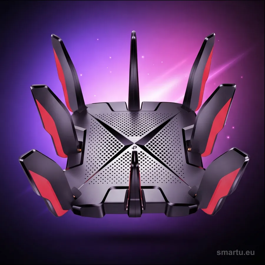 TP-Link Archer GX90 router gamingowy Wi-Fi 6 AX6600 trzypasmowy 4 anteny 2,5 Gbps — ujęcie 1
