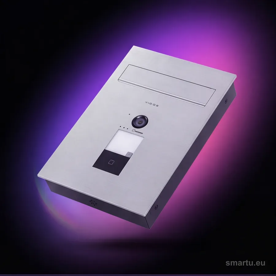 VIDOS ONE S2401-SKP skrzynka na listy z wideodomofonem IP WiFi kamera 2Mpx RFID czytnik ogrodzenie VIDOS ONE S2401-SKP skrzynka na listy z wideodomofonem IP WiFi kamera 2Mpx RFID czytnik ogrodzenie
