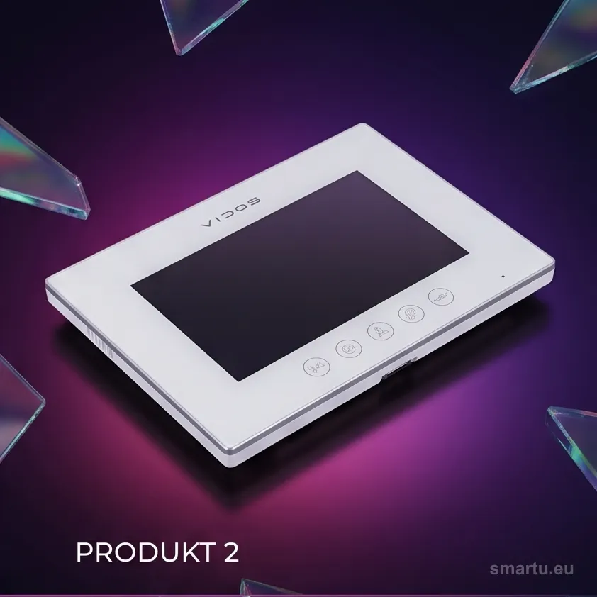VIDOS X M11W monitor wideodomofonu 7 cali LCD dotykowy karta microSD pamięć wewnętrzna VIDOS X M11W monitor wideodomofonu 7 cali LCD dotykowy karta microSD pamięć wewnętrzna
