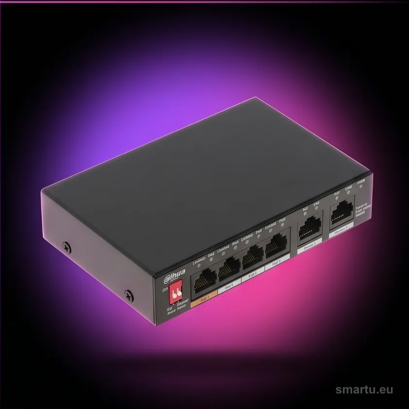 SWITCH DAHUA PFS3006-4GT-60-V2 SWITCH DAHUA PFS3006-4GT-60-V2
