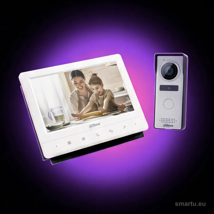 Zestaw wideodomofonowy analogowy Dahua KTA02 monitor 7 cal 1024×600 panel VTO1000J kamera 1.3MP IP66 Zestaw wideodomofonowy analogowy Dahua KTA02 monitor 7 cal 1024×600 panel VTO1000J kamera 1.3MP IP66
