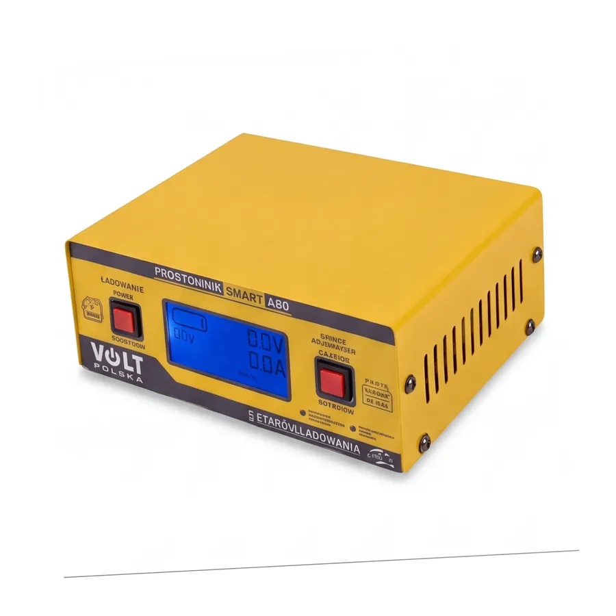 Prostownik Smart Volt Polska 6V/12V/24V 15A A80 Prostownik Smart Volt Polska 6V/12V/24V 15A A80