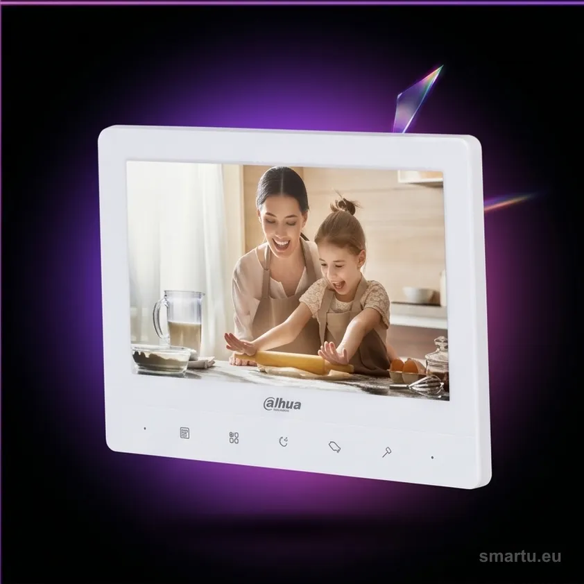Dahua VTH1020J monitor wideodomofonowy 7 cali analogowy 4-przewodowy ekran TFT dotyk Dahua VTH1020J monitor wideodomofonowy 7 cali analogowy 4-przewodowy ekran TFT dotyk