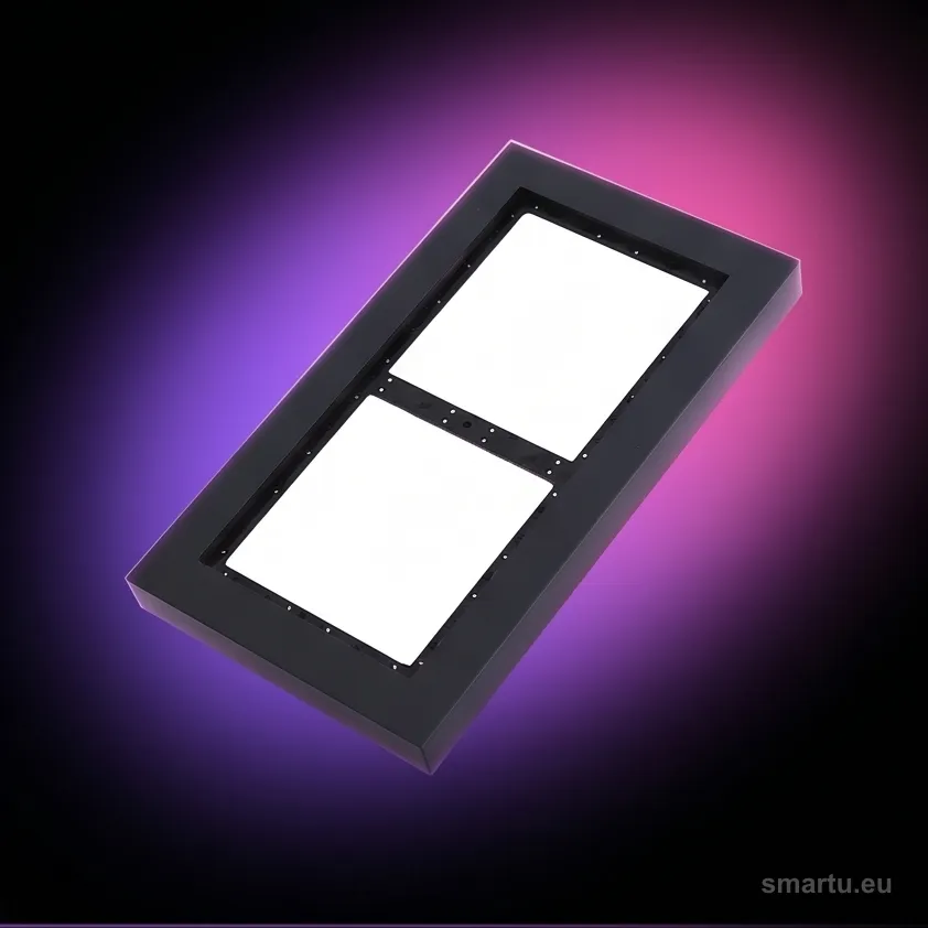 Ramka montażowa Dahua VTM25P2 na 2 moduły, aluminium, do wideodomofonów modułowych VTO Ramka montażowa Dahua VTM25P2 na 2 moduły, aluminium, do wideodomofonów modułowych VTO