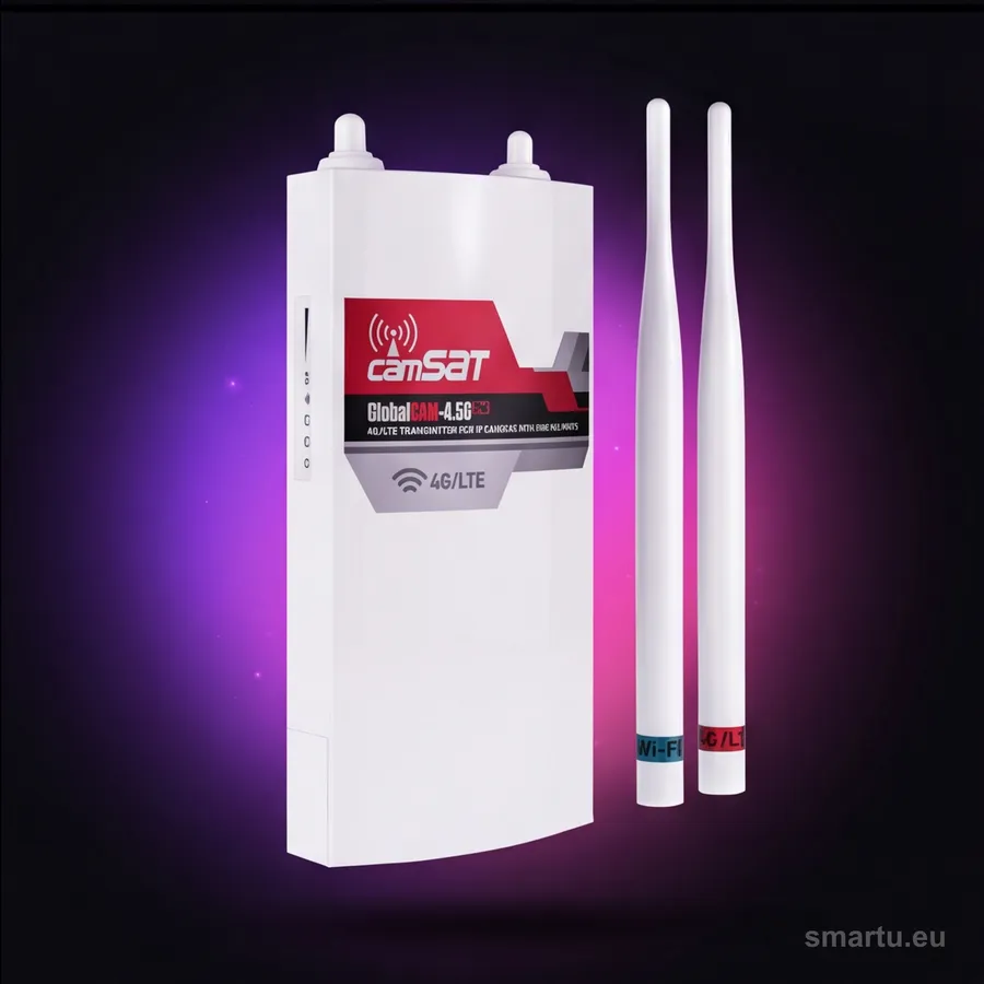 CAMSAT GLOBALCAM-4.5G 2PoE zewnętrzny router LTE 4G Cat4 150Mbps WiFi 2.4GHz IP65 2xPoE CAMSAT GLOBALCAM-4.5G 2PoE zewnętrzny router LTE 4G Cat4 150Mbps WiFi 2.4GHz IP65 2xPoE