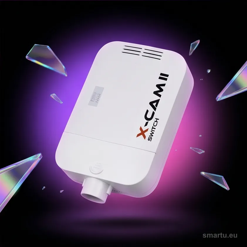 SWITCH POE CAMSAT X-CAM II Switch PoE+ 4F TX13 (48V, TX1310, RX1550)