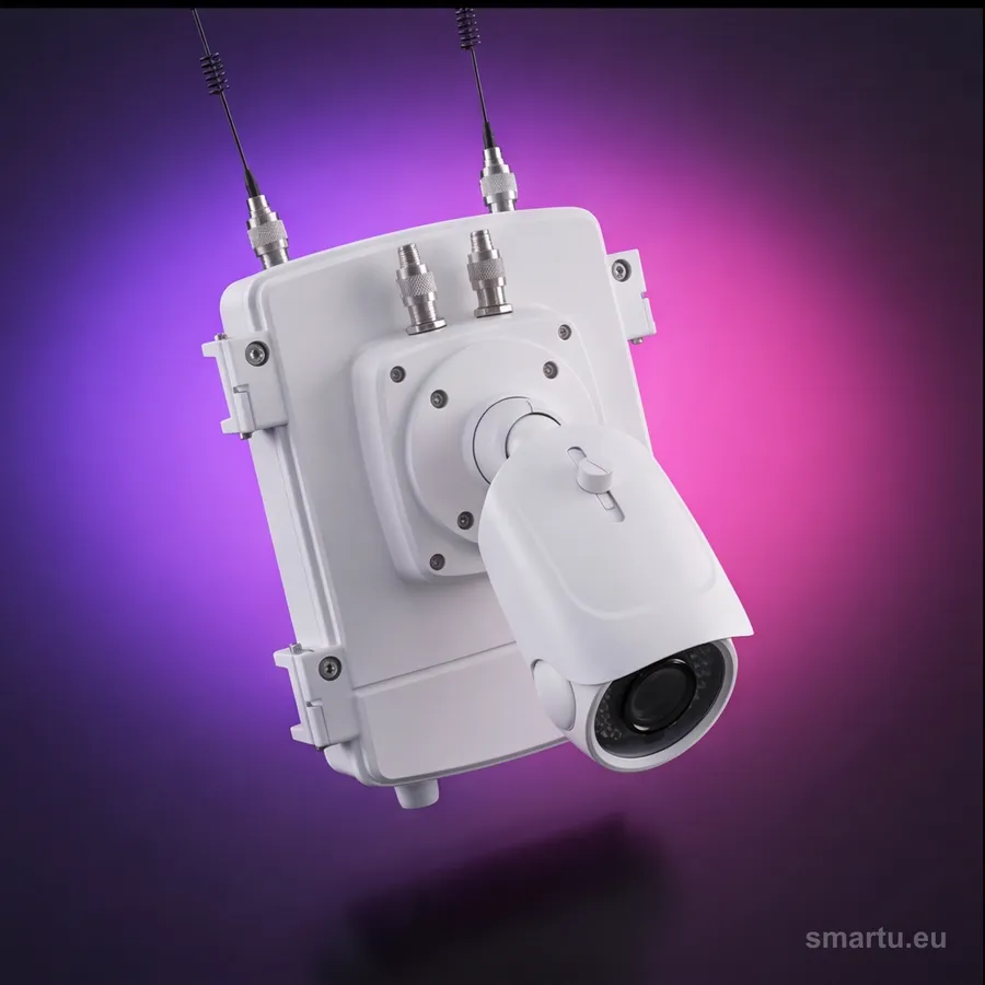 CAMSAT iConstruction-CAM BHP kamera budowlana LTE detekcja kasku ochronnego IP66 4G
