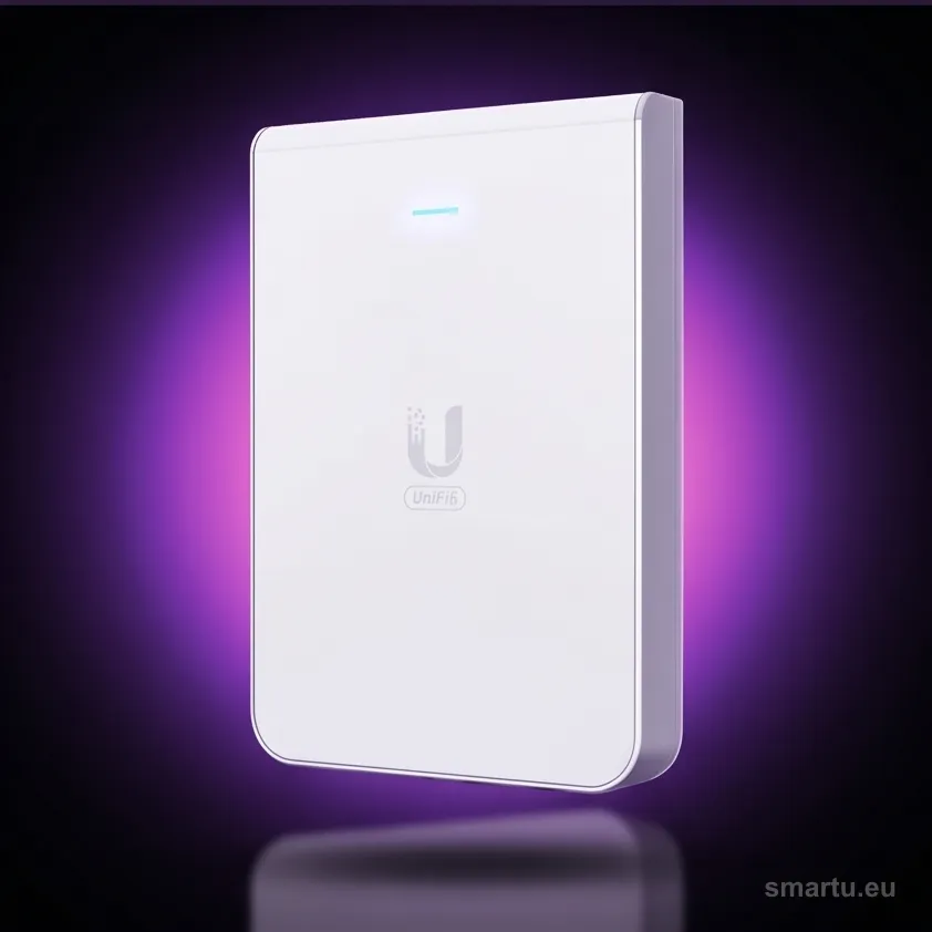 Ubiquiti UniFi U6-IW In-Wall WiFi 6 punkt dostępowy ścienny 5.3 Gbps 4x GbE PoE, ujęcie 1
