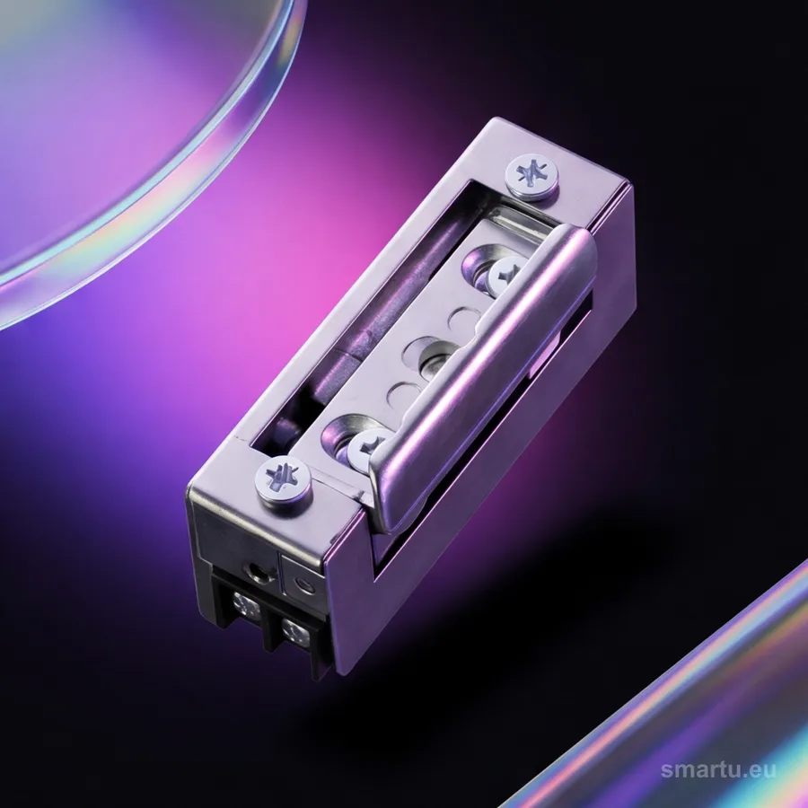 Elektrozaczep HARTTE XS12UW seria XS (R5) 12V AC/DC z wyłącznikiem — ujęcie 1