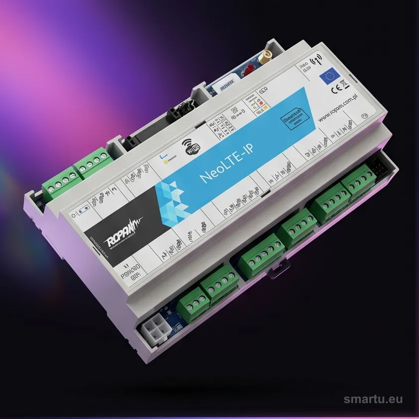 ROPAM NeoLTE-IP-D9M centrala alarmowa LTE WiFi 8-32 wejść, obudowa DIN, aplikacja RopamNEO ROPAM NeoLTE-IP-D9M centrala alarmowa LTE WiFi 8-32 wejść, obudowa DIN, aplikacja RopamNEO