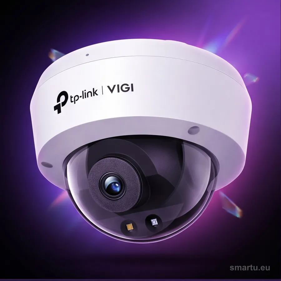 Kamera IP TP-Link VIGI C240 2.8mm, 4MP Full Color, kopułowa, IK10 IP67, H.265+, mikrofon, PoE, noc w kolorze