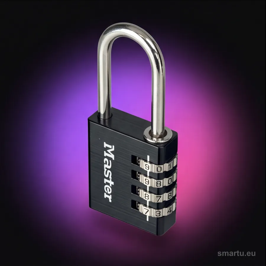 Kłódka z szyfrem długa Master Lock 7640EURDBLKLH — ujęcie 1