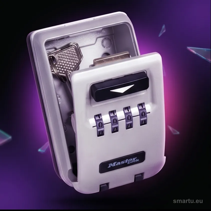 Skrytka na klucze z szyfrem podświetlona Master Lock 5425EURD Skrytka na klucze z szyfrem podświetlona Master Lock 5425EURD