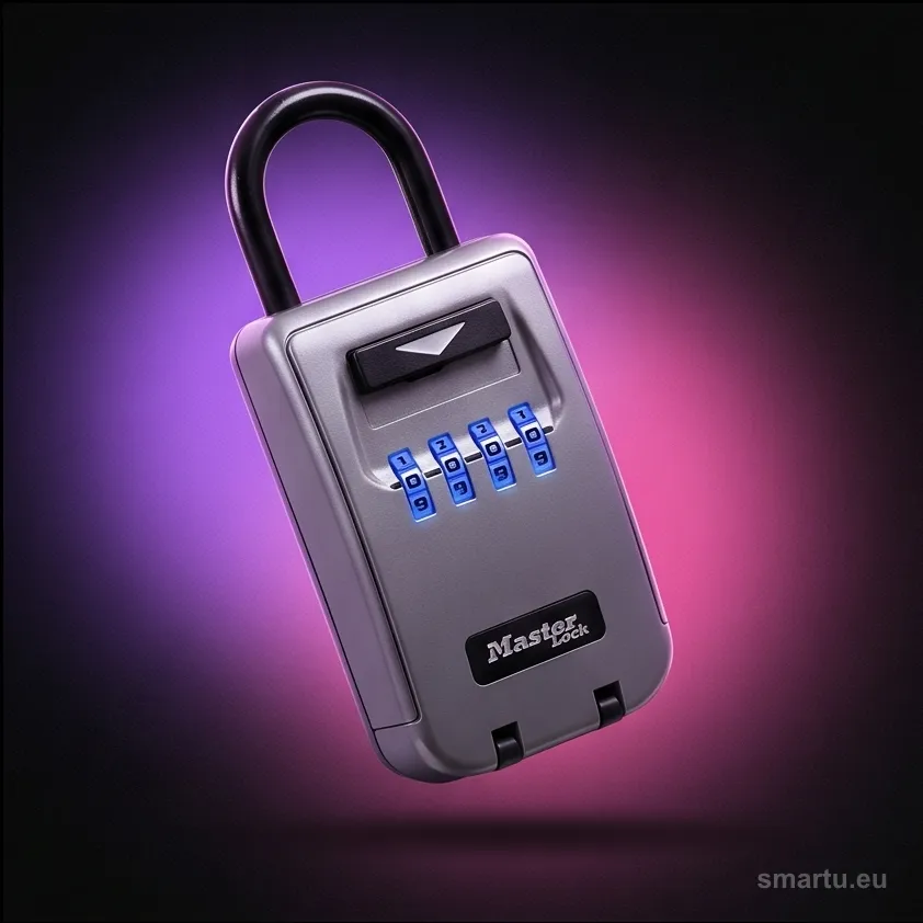 Skrytka na klucze z możliwością zawieszenia i szyfrem podświetlona Master Lock 5424EURD Skrytka na klucze z możliwością zawieszenia i szyfrem podświetlona Master Lock 5424EURD
