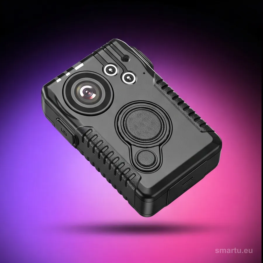 Kamera nasobna DMT16 PRO body camera IP67 WiFi GPS 4K zapis 20h ochrona służby Kamera nasobna DMT16 PRO body camera IP67 WiFi GPS 4K zapis 20h ochrona służby
