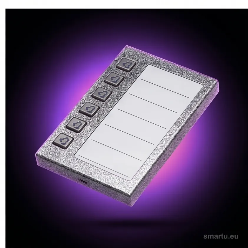 ACO CDN-6NP GR Podświetlany panel listy lokatorów z 6 przyciskami ACO CDN-6NP GR Podświetlany panel listy lokatorów z 6 przyciskami