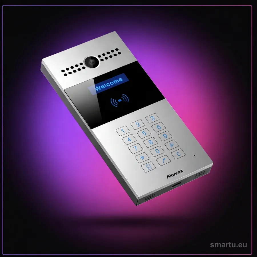 AKUVOX R27AD panel bramowy IP SIP wideo domofonowy klawiatura czytnik RFID PoE AKUVOX R27AD panel bramowy IP SIP wideo domofonowy klawiatura czytnik RFID PoE