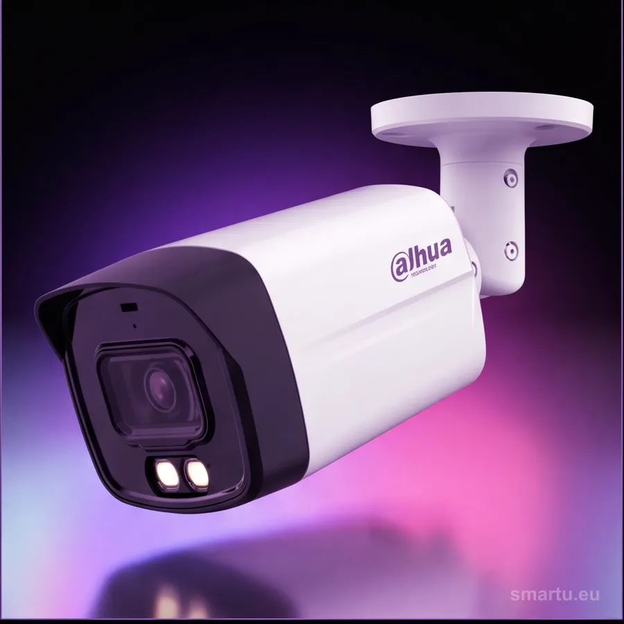 Kamera tubowa Dahua HAC-HFW1200TLM-IL-A 2MP HDCVI, Smart Dual Light, mikrofon, IP67 Kamera tubowa Dahua HAC-HFW1200TLM-IL-A 2MP HDCVI, Smart Dual Light, mikrofon, IP67