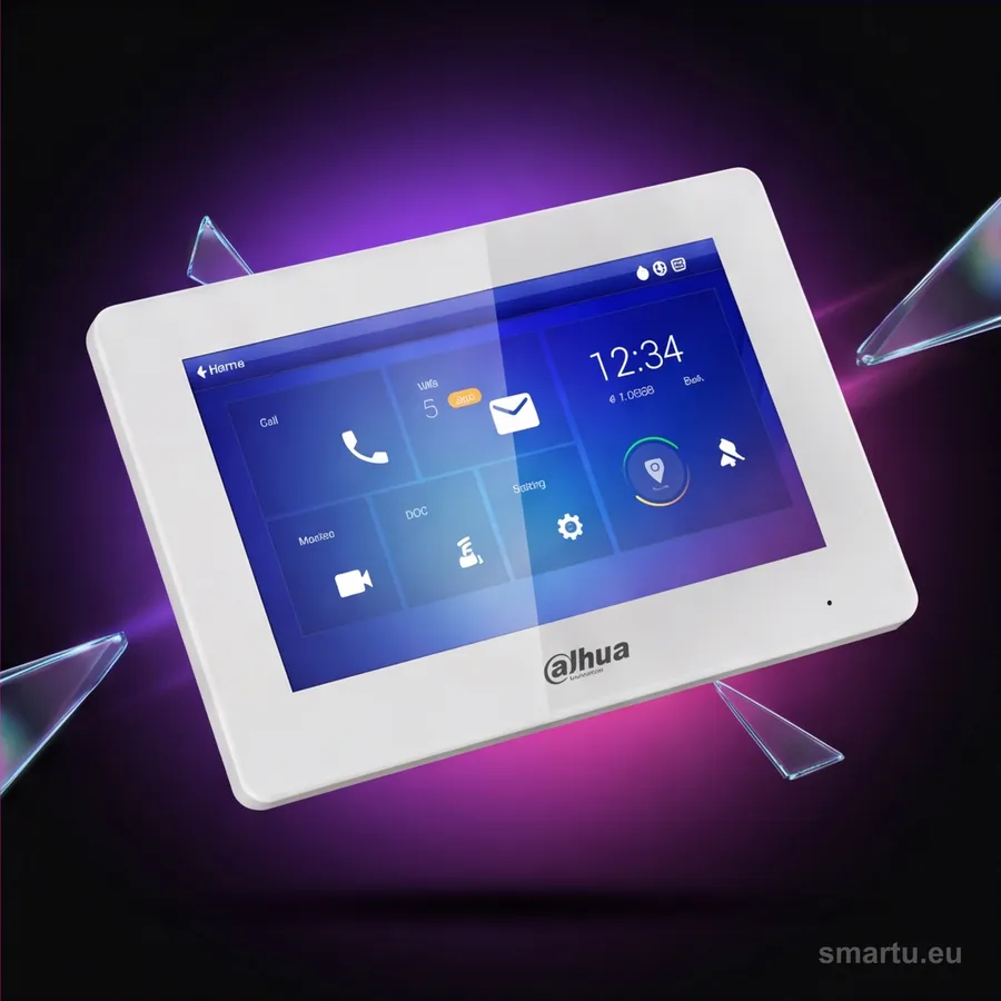 Dahua VTH5422HW-W monitor wideodomofonu 7 cali WiFi 2-Wire IP touchscreen microSD brama