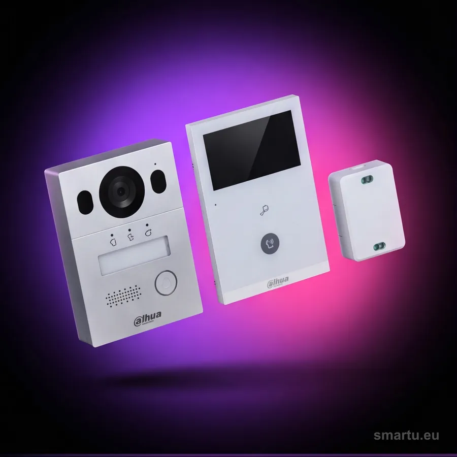 Dahua KTX02(F) zestaw wideodomofonowy podtynkowy WiFi 2-wire 4.3 cala dotyk alarm SD Dahua KTX02(F) zestaw wideodomofonowy podtynkowy WiFi 2-wire 4.3 cala dotyk alarm SD