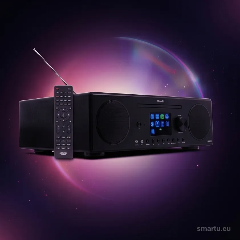 Ferguson REGENT i450s czarne radio internetowe WiFi DAB+ FM CD Bluetooth Spotify 60W Ferguson REGENT i450s czarne radio internetowe WiFi DAB+ FM CD Bluetooth Spotify 60W