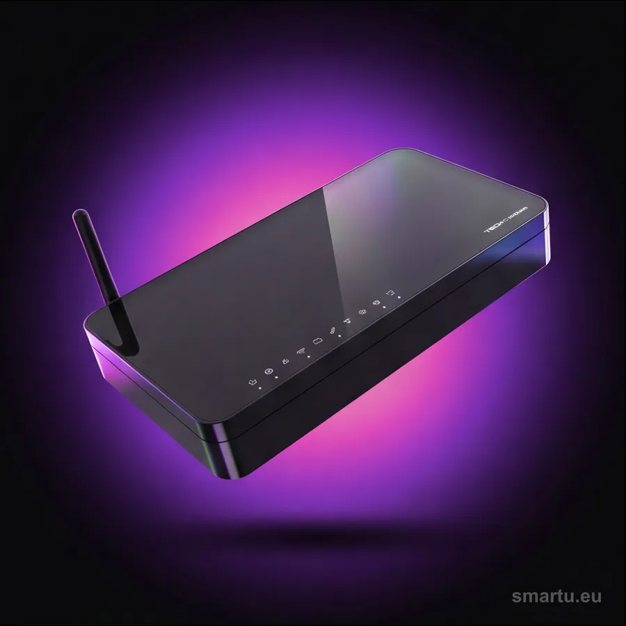 Tech Sterowniki Sinum EH-01 centrala sterujaca ogrzewaniem LAN WiFi 8 stref 868 MHz czarny Tech Sterowniki Sinum EH-01 centrala sterujaca ogrzewaniem LAN WiFi 8 stref 868 MHz czarny
