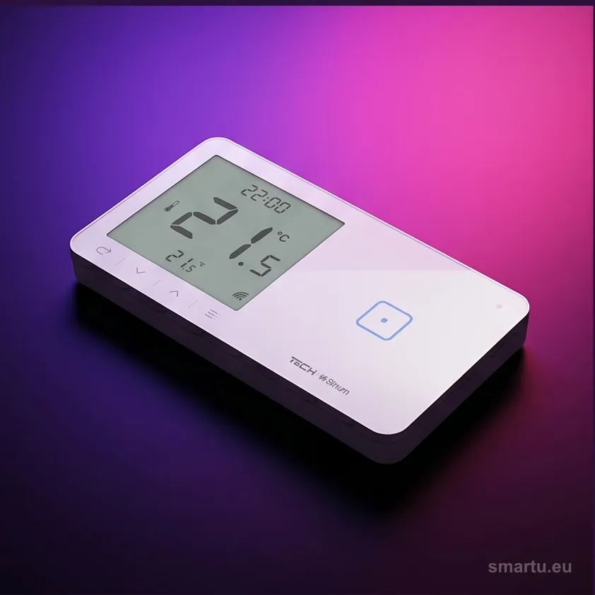Tech Sterowniki WSR-01MP przewodowy włącznik światła regulator pokojowy biały Sinum smart home