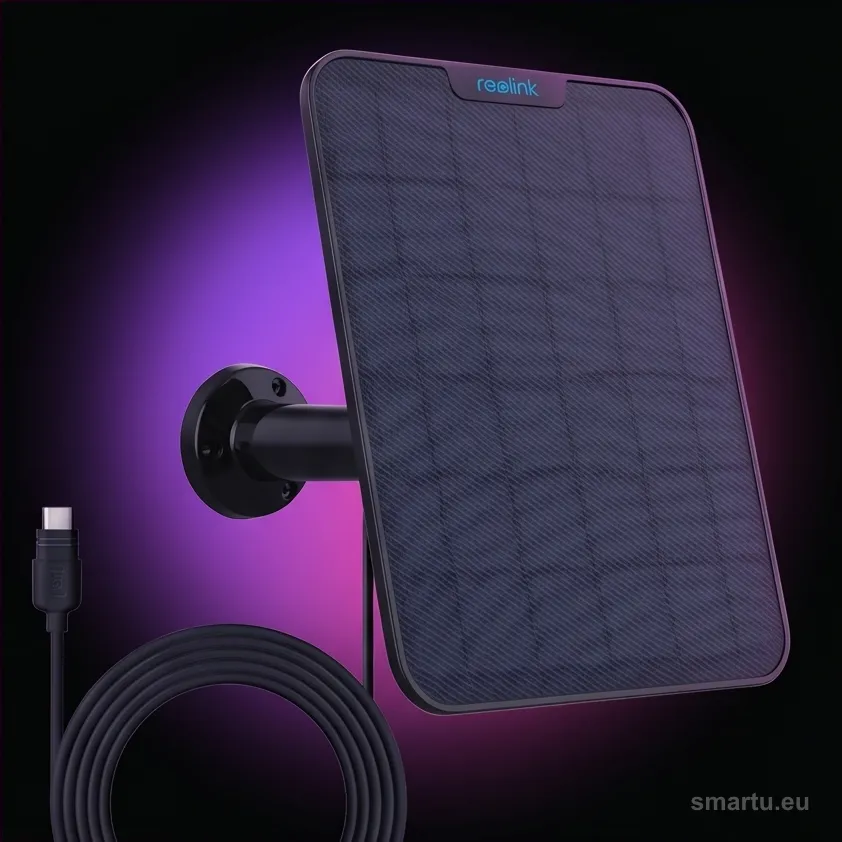 Panel solarny 2 Reolink czarny 5,8W Panel solarny 2 Reolink czarny 5,8W