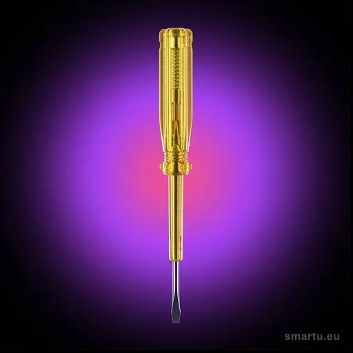 Śrubokręt próbnik napięcia 170mm tester napięcia z żarówką Prolech 4669# — ujęcie 1