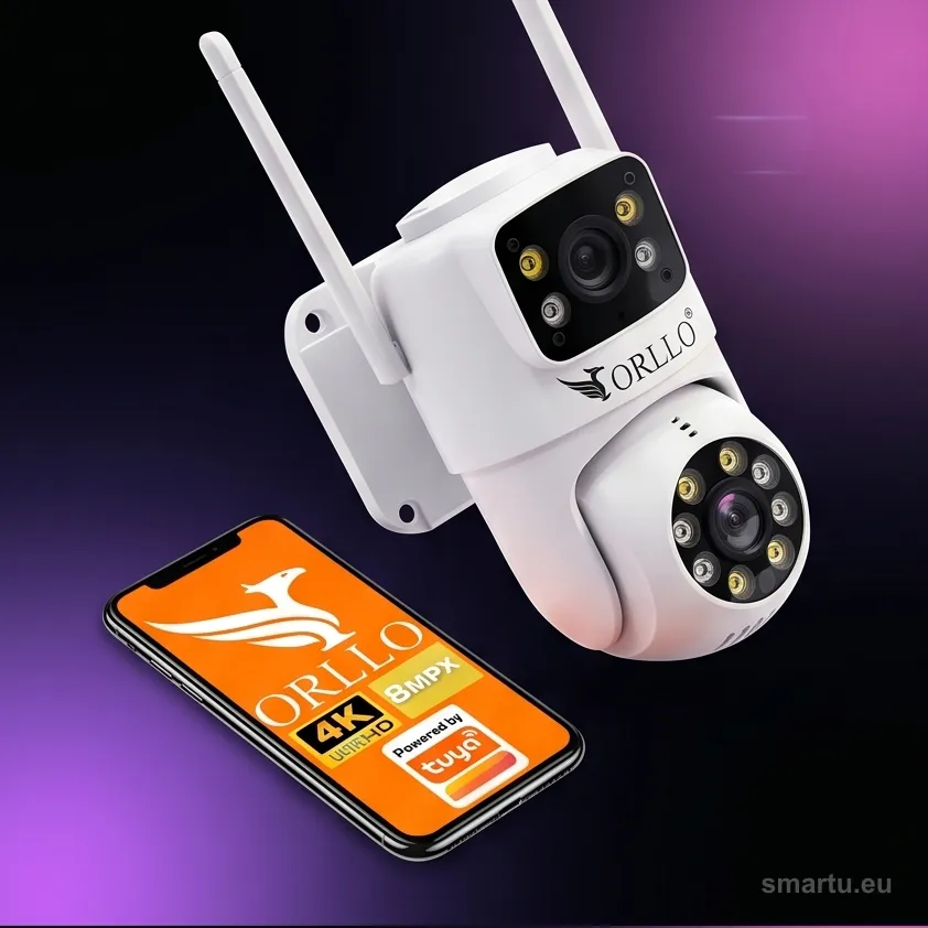 Kamera IP Orllo TZ19 DUAL 4MP+4MP Wi-Fi 4K AI Kamera IP Orllo TZ19 DUAL 4MP+4MP Wi-Fi 4K AI