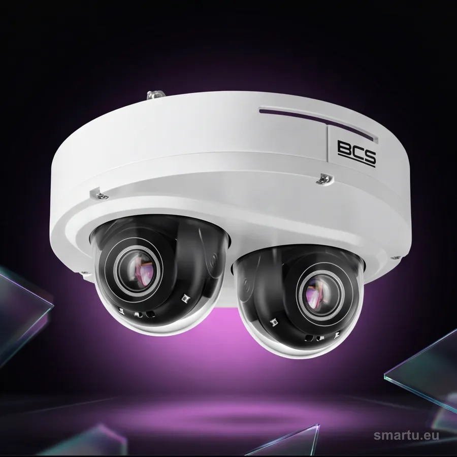BCS FLEX BCS-F-DIP2x5VSR2 kamera IP dwuprzetwornikowa 2x5Mpx WDR 120dB SkyLight motorized zoom panoramiczna BCS FLEX BCS-F-DIP2x5VSR2 kamera IP dwuprzetwornikowa 2x5Mpx WDR 120dB SkyLight motorized zoom panoramiczna