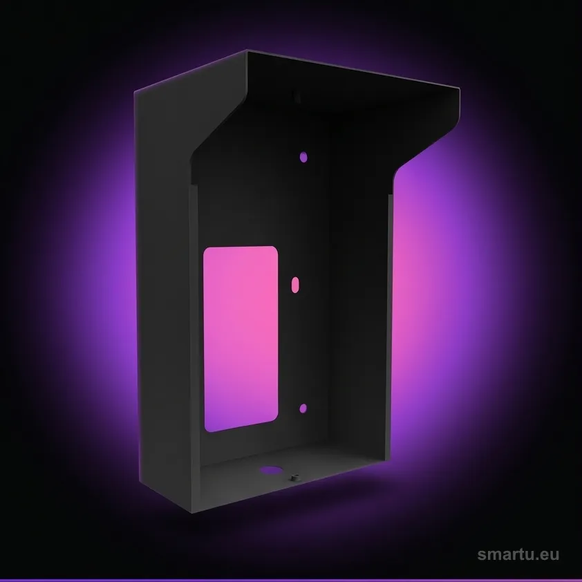 Grenton ICM-003-X-01 ramka z daszkiem do interkomu panel zewnętrzny smart home Grenton ICM-003-X-01 ramka z daszkiem do interkomu panel zewnętrzny smart home