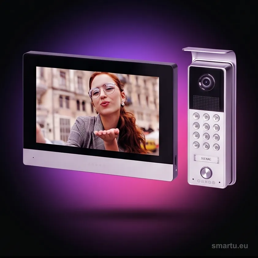 ORNO OR-VID-ME-1056FHD/B CERES wideodomofon zestaw 8 cal LCD Full HD kamera 2MP szyfrator dotyk ORNO OR-VID-ME-1056FHD/B CERES wideodomofon zestaw 8 cal LCD Full HD kamera 2MP szyfrator dotyk
