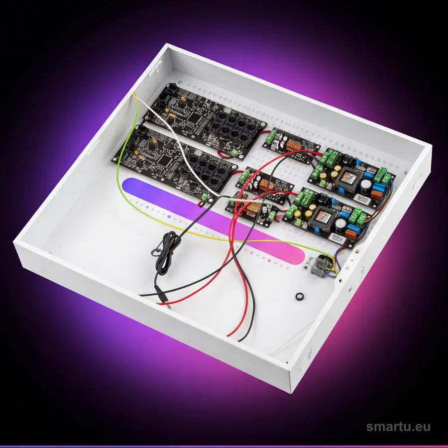 Zestaw zasilania buforowego PoE do 16 kamer i rejestratora BCS POWER BCS-UPS/IP16Gb/E-S Zestaw zasilania buforowego PoE do 16 kamer i rejestratora BCS POWER BCS-UPS/IP16Gb/E-S