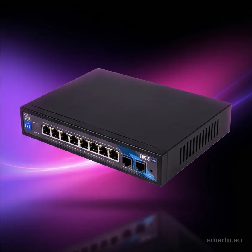 Switch PoE BCS BASIC BCS-B-SP08G-2SFP Switch PoE BCS BASIC BCS-B-SP08G-2SFP