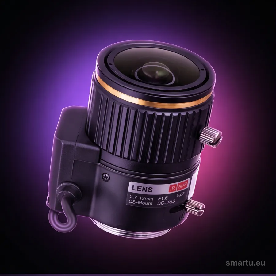 Obiektyw BCS LINE BCS-27126MIR 2,7-12 mm do 6 Mpx, F1.6, mocowanie CS, auto iris, korekcja IR Obiektyw BCS LINE BCS-27126MIR 2,7-12 mm do 6 Mpx, F1.6, mocowanie CS, auto iris, korekcja IR