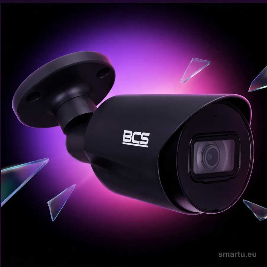 Kamera BCS-TA18FWR3-G(2) tubowa 4w1 8 Mpx, 2.8mm, IR 30m, mikrofon, IP67, grafitowa Kamera BCS-TA18FWR3-G(2) tubowa 4w1 8 Mpx, 2.8mm, IR 30m, mikrofon, IP67, grafitowa