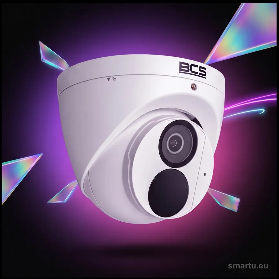 BCS POINT BCS-P-EIP25FSR3-Ai2 kamera IP kopułkowa 5 Mpx Starlight IR 30m mikrofon microSD BCS POINT BCS-P-EIP25FSR3-Ai2 kamera IP kopułkowa 5 Mpx Starlight IR 30m mikrofon microSD