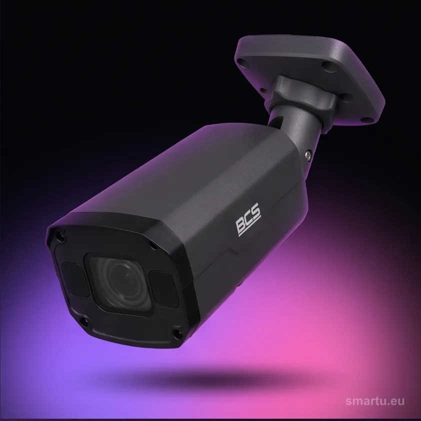 BCS Point BCS-P-TIP54VSR5-Ai2-G kamera tubowa IP 4Mpx motozoom 2.7-13.5mm IR 50m WDR IP67 grafit BCS Point BCS-P-TIP54VSR5-Ai2-G kamera tubowa IP 4Mpx motozoom 2.7-13.5mm IR 50m WDR IP67 grafit