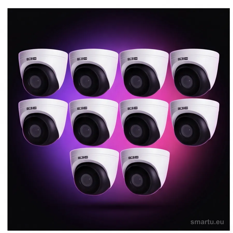 BCS BASIC BCS-B-EIP45VSR3 2.0 kamera kopułkowa IP 5Mpx motozoom IR 30m PoE opakowanie 10 sztuk BCS BASIC BCS-B-EIP45VSR3 2.0 kamera kopułkowa IP 5Mpx motozoom IR 30m PoE opakowanie 10 sztuk