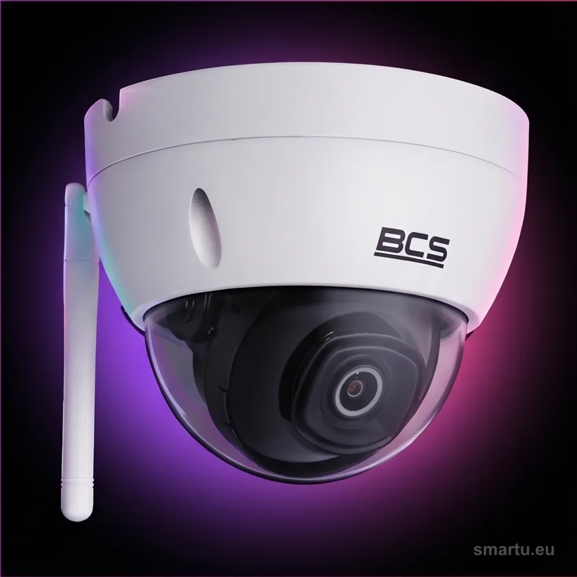 BCS LINE BCS-L-DIP14FSR3-W kamera IP kopułkowa WiFi 4MP 2,8mm IR30m IK10 IP67 karta microSD BCS LINE BCS-L-DIP14FSR3-W kamera IP kopułkowa WiFi 4MP 2,8mm IR30m IK10 IP67 karta microSD