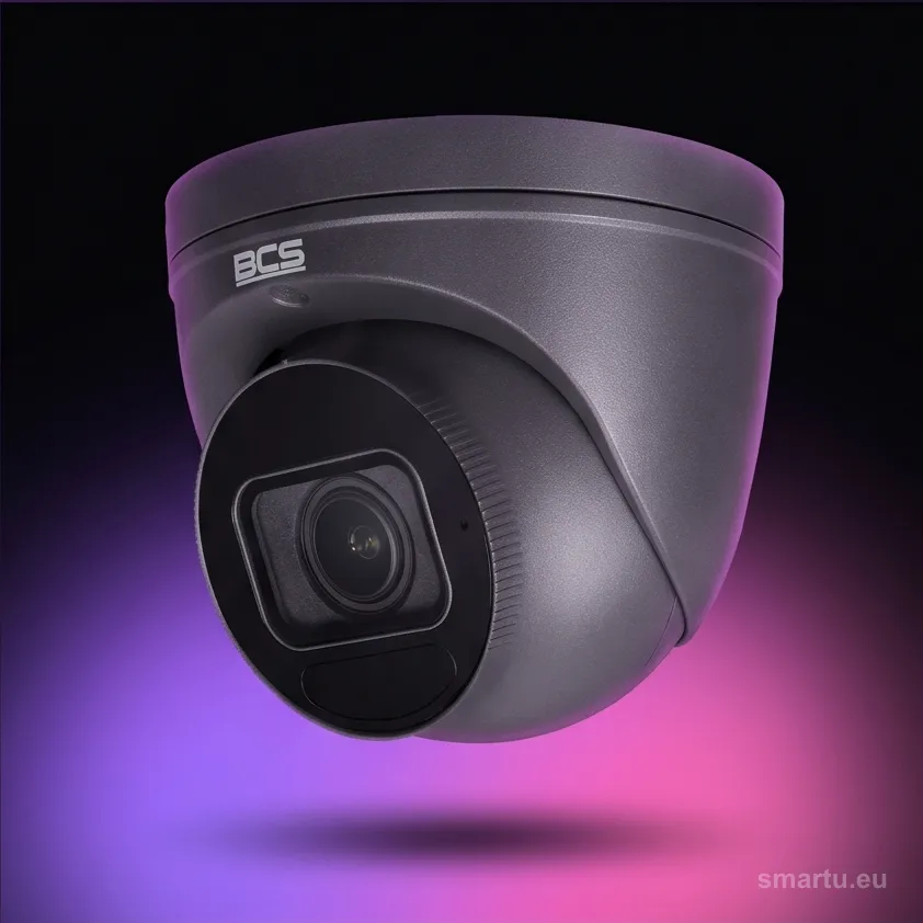 BCS POINT BCS-P-DIP54VSR4-Ai2-G kamera IP kopułkowa 4Mpx motozoom WDR IR 40m AI analityka grafitowa BCS POINT BCS-P-DIP54VSR4-Ai2-G kamera IP kopułkowa 4Mpx motozoom WDR IR 40m AI analityka grafitowa